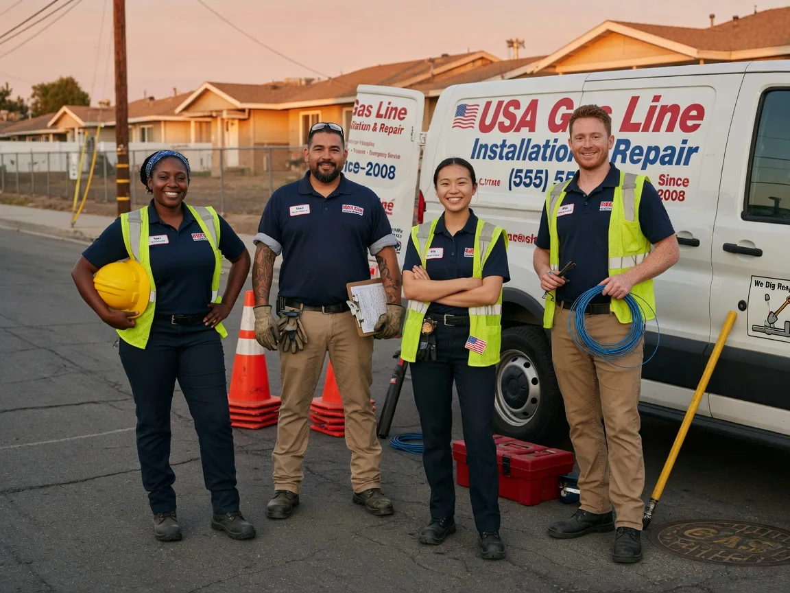 Gas Line Installation company in Churchville, MD